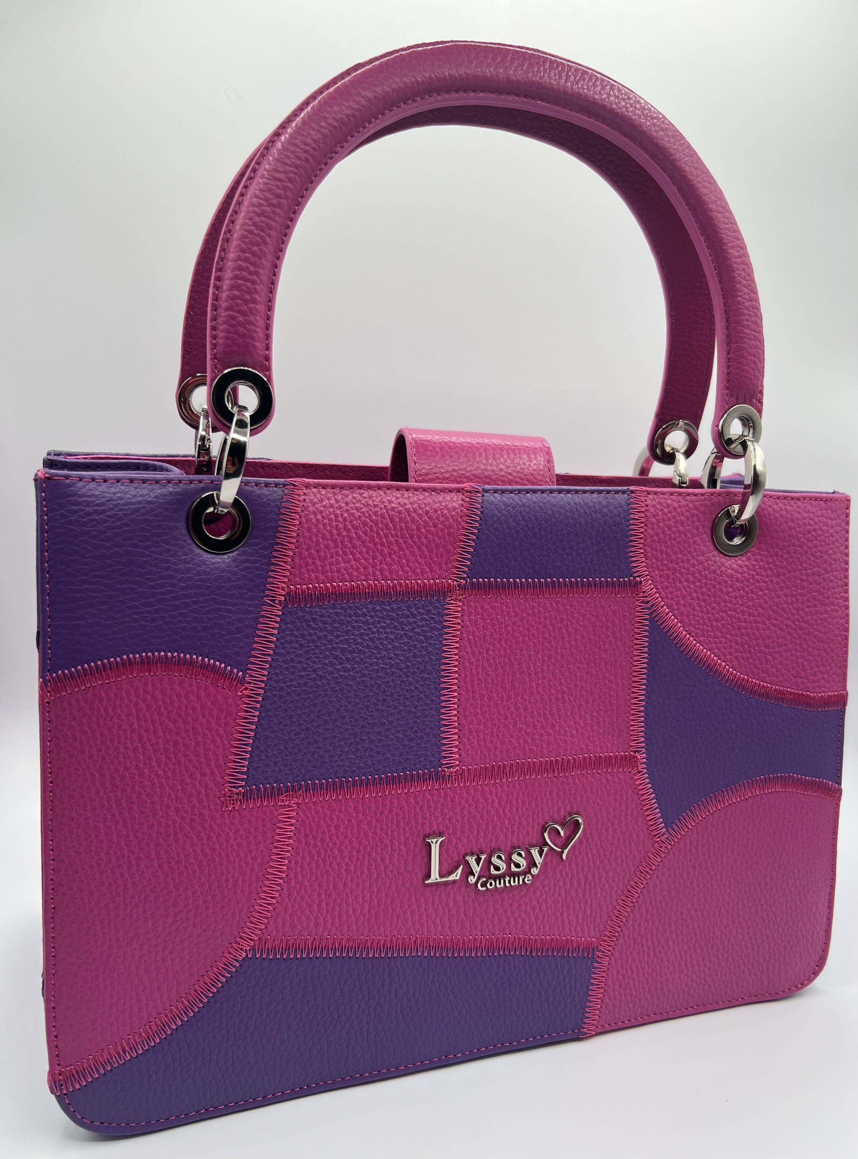 Leather Asymmetric Love Tote