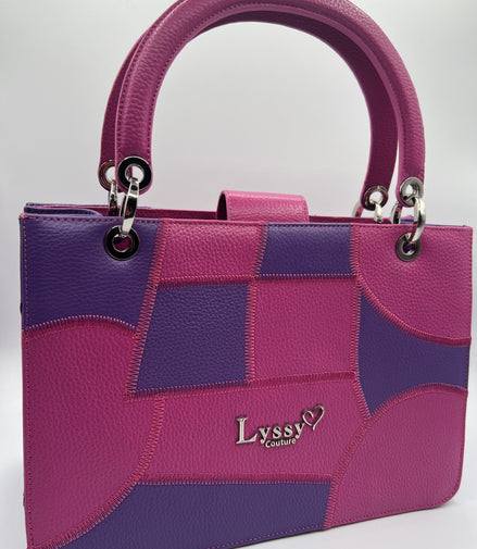 Leather Asymmetric Love Tote