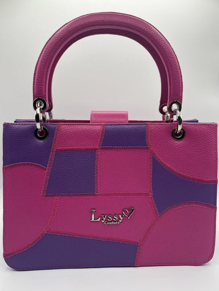 Leather Asymmetric Love Tote