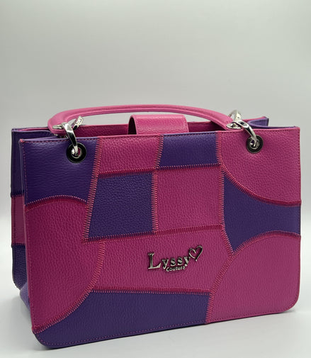 Leather Asymmetric Love Tote